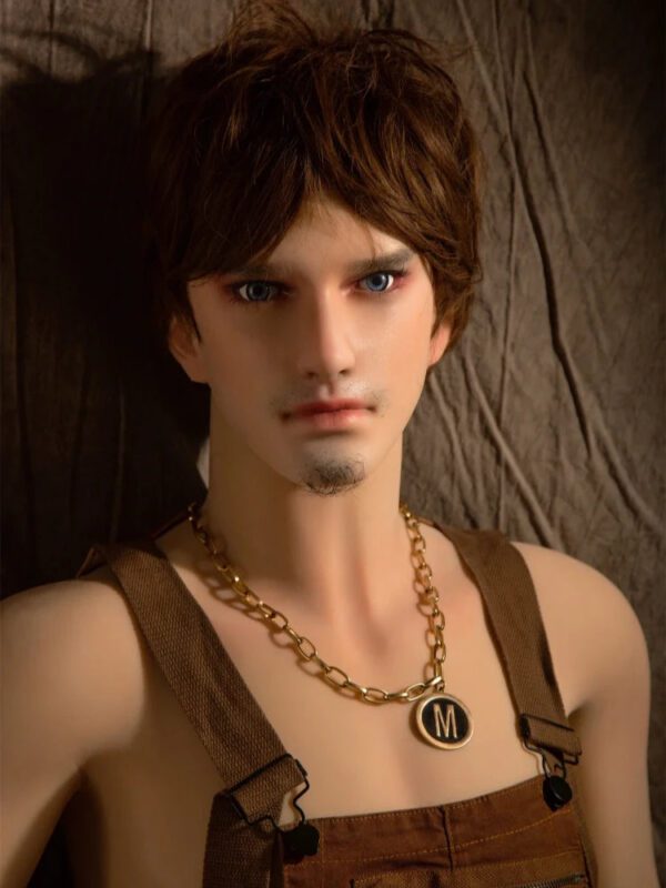 F113-175cm-58kg Gavin Melancholic uncle Femboy Male Sex Doll-qita doll - Image 12