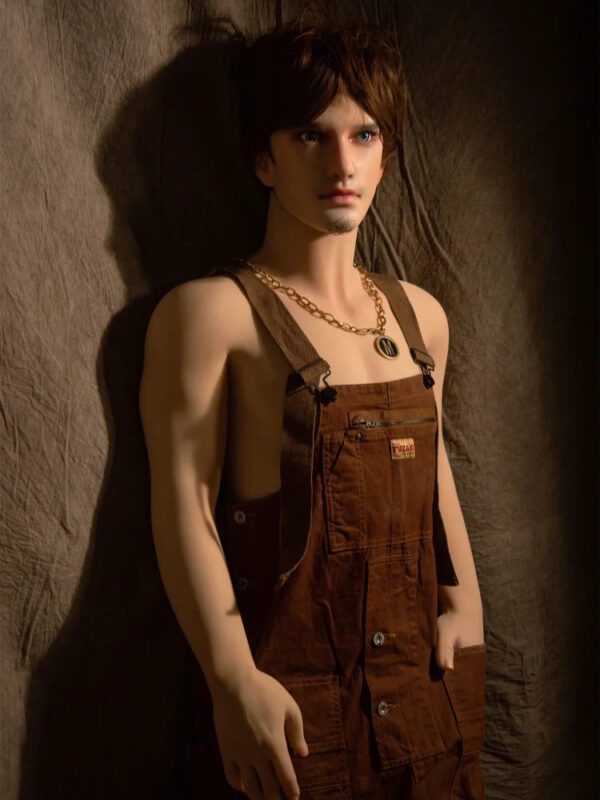 F113-175cm-58kg Gavin Melancholic uncle Femboy Male Sex Doll-qita doll - Image 11