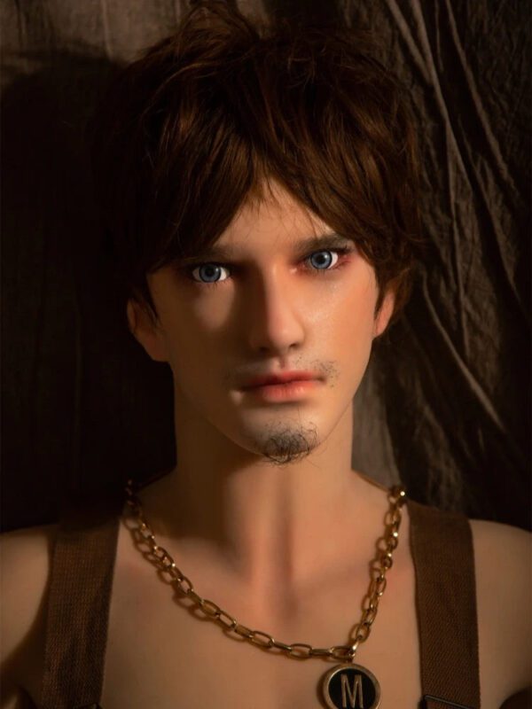 F113-175cm-58kg Gavin Melancholic uncle Femboy Male Sex Doll-qita doll - Image 10
