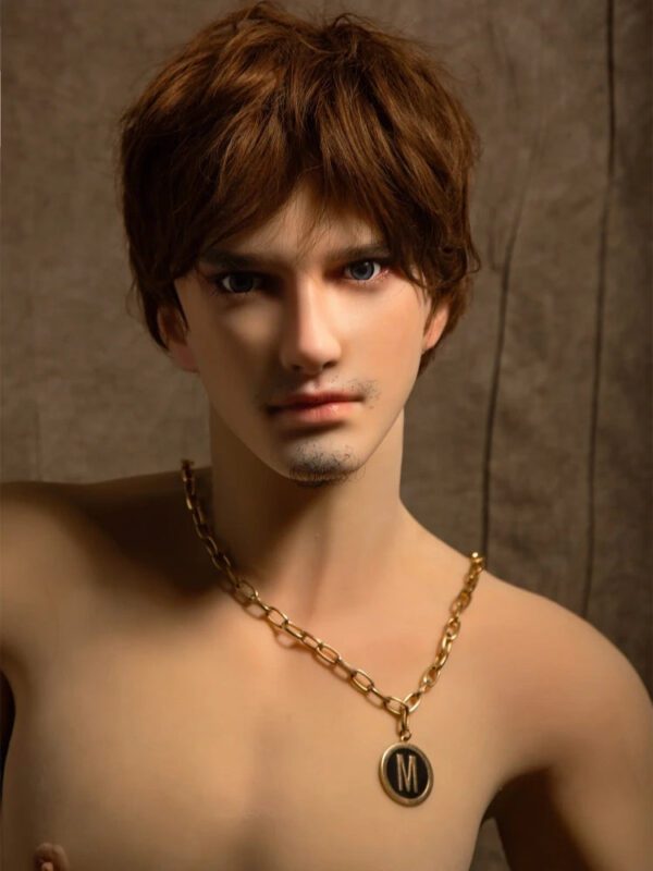F113-175cm-58kg Gavin Melancholic uncle Femboy Male Sex Doll-qita doll - Image 7