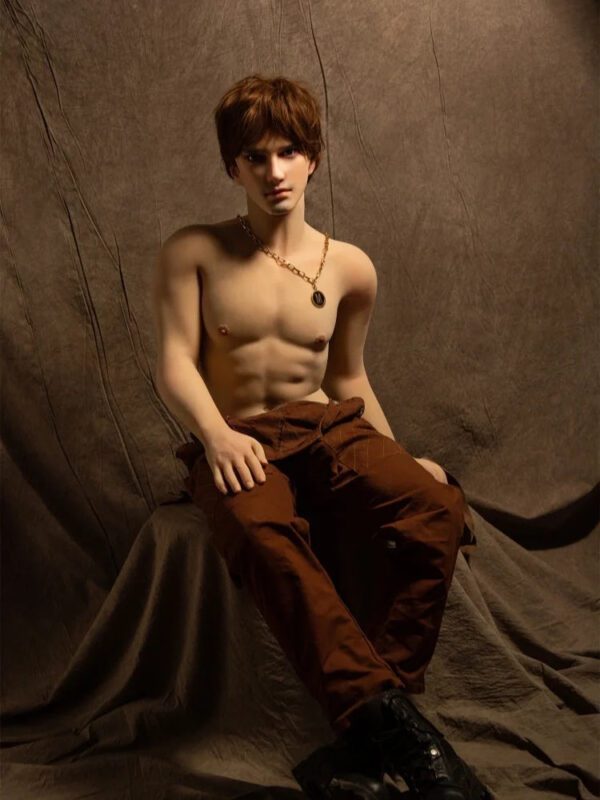 F113-175cm-58kg Gavin Melancholic uncle Femboy Male Sex Doll-qita doll - Image 6