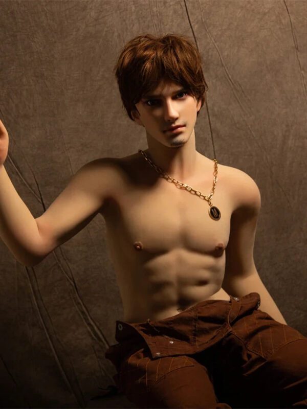 F113-175cm-58kg Gavin Melancholic uncle Femboy Male Sex Doll-qita doll - Image 4