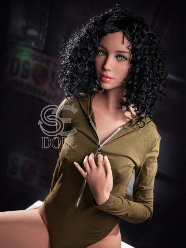 F3736-166cm(5ft5)-34.5kg B Cup TPE Sexy Small Breasts Latin Girl Curly Hair Sex Doll｜SE Doll - Image 8