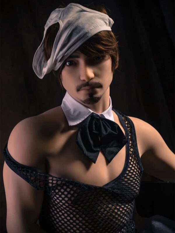 F114-175cm/5ft9-58kg Gino Sexy Rabbit Man TPE Male Sex Doll-qita doll - Image 7
