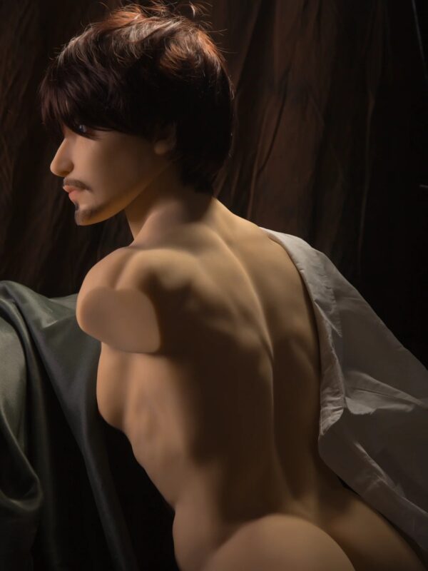 T703-85cm/2ft9(26kg)  Femboy TPE Head Real Life Gay Male Sex Doll Torso For Men| Qita doll - Image 8