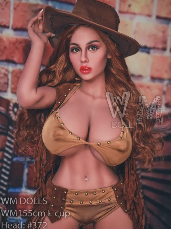 F1981K- 155cm(5.1ft)-38.4kg Kasandra L Cup Huge Tits TPE Sex Doll Mother丨WM Doll - Image 5
