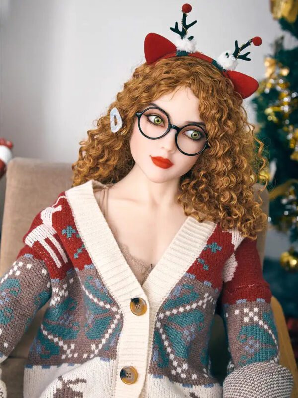 F104- 150cm/4ft9  C Cup Redhead Golden Cute TPE Sex Doll｜Irontech Doll - Image 3