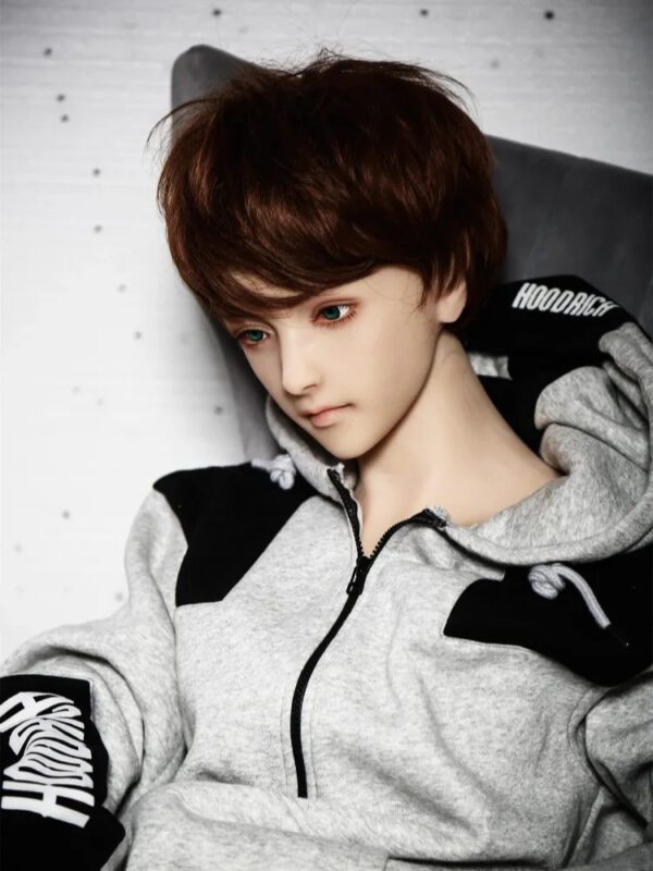 F110-165cm -37kg Finley Thin Face Shy Asian Teen TPE Cute Femboy Sex Doll-qita doll - Image 5