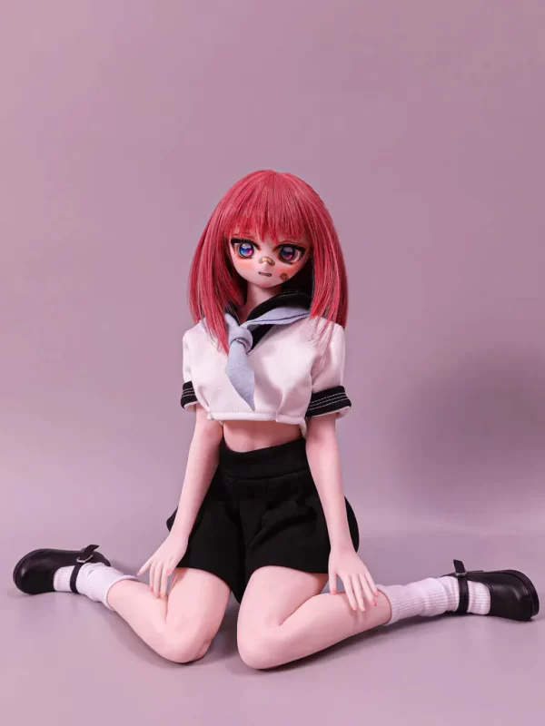 J60cm – Mini Silicone – Vinyl Head –  Climax Doll – Zapata (Cinnamon) - Image 9