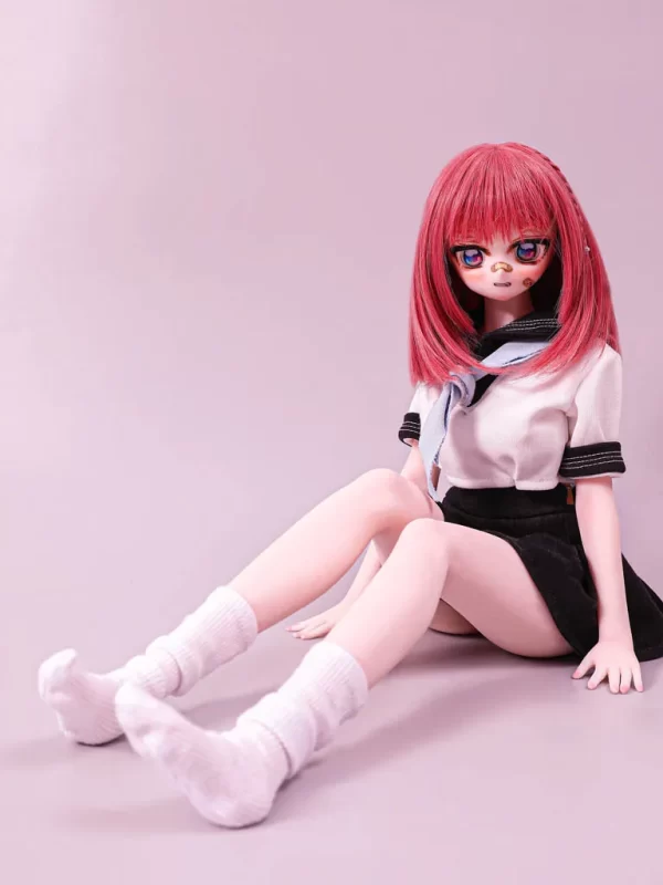 J60cm – Mini Silicone – Vinyl Head –  Climax Doll – Zapata (Cinnamon) - Image 5