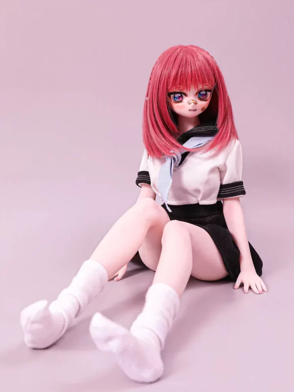 J60cm – Mini Silicone – Vinyl Head –  Climax Doll – Zapata (Cinnamon) - Image 6
