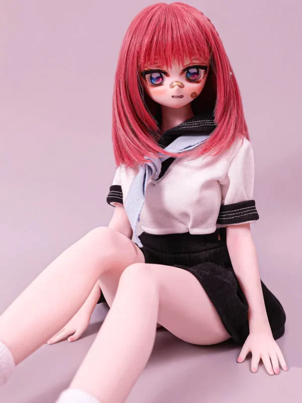 J60cm – Mini Silicone – Vinyl Head –  Climax Doll – Zapata (Cinnamon) - Image 7