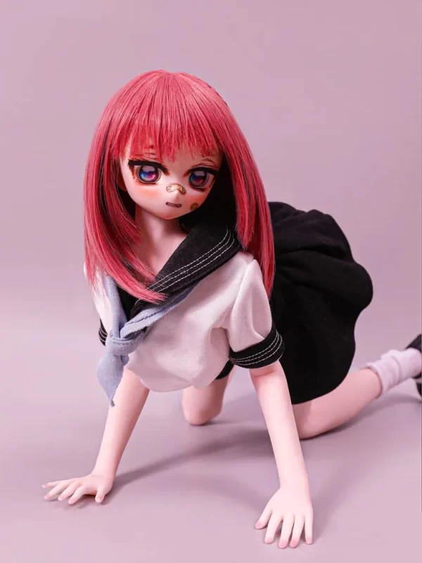 J60cm – Mini Silicone – Vinyl Head –  Climax Doll – Zapata (Cinnamon) - Image 8