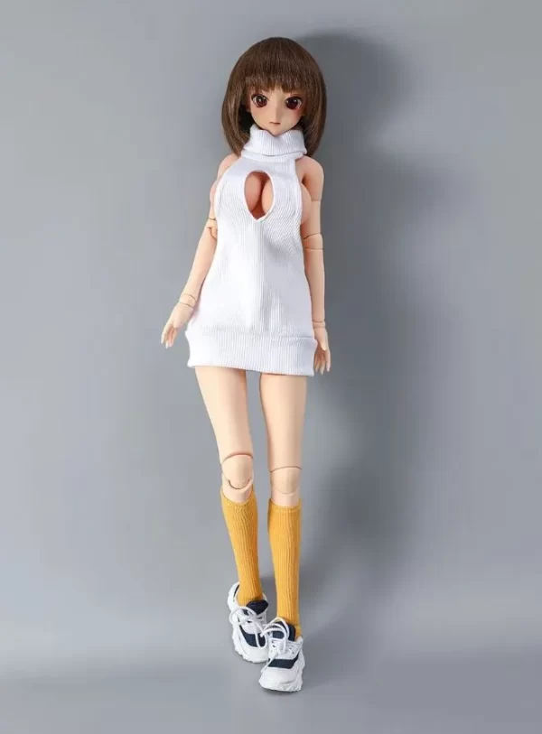 J62cm – Mini Silicone – Vinyl Head –  Climax Doll – Vanya (Yellow Only) – Mix Silicone - Image 5