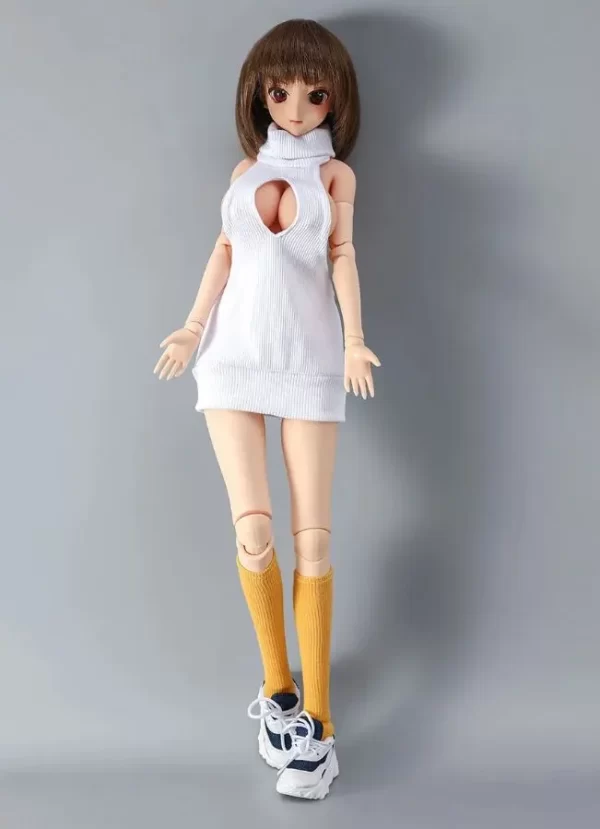 J62cm – Mini Silicone – Vinyl Head –  Climax Doll – Vanya (Yellow Only) – Mix Silicone - Image 6
