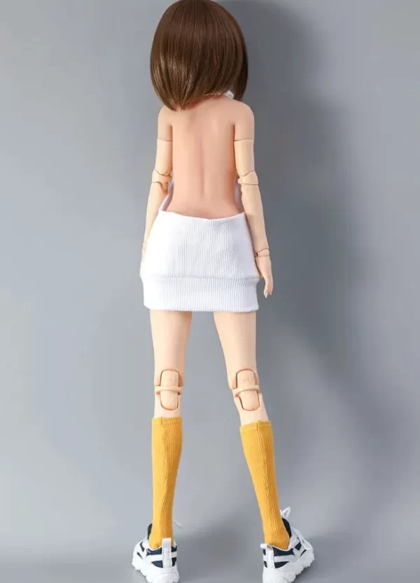 J62cm – Mini Silicone – Vinyl Head –  Climax Doll – Vanya (Yellow Only) – Mix Silicone - Image 7
