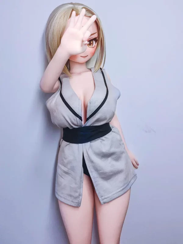 J85cm – Mini Silicone – Vinyl Head –  Climax Doll – Reyna (Cinnamon) - Image 3