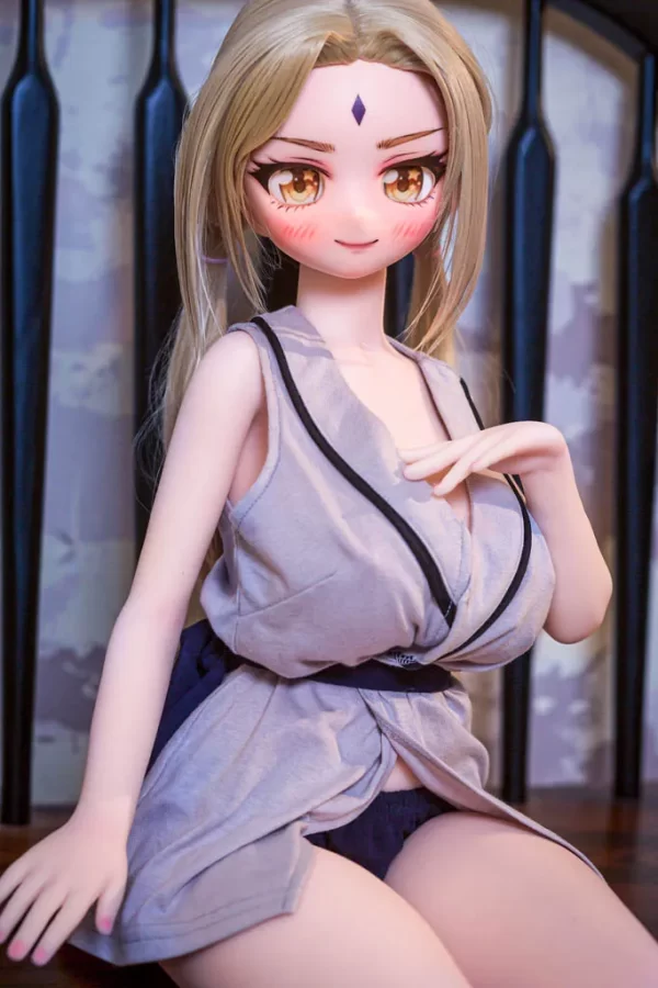 J85cm – Mini Silicone – Vinyl Head –  Climax Doll – Reyna (Cinnamon)