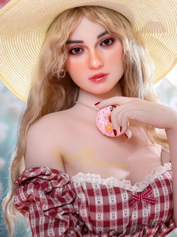 F2356-162cm(5.3ft)/42.5kg A Cup Human Skin Texture Silicone Head TPE Sex Doll｜Irontech Doll - Image 3