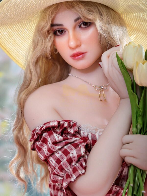 F2356-162cm(5.3ft)/42.5kg A Cup Human Skin Texture Silicone Head TPE Sex Doll｜Irontech Doll - Image 6