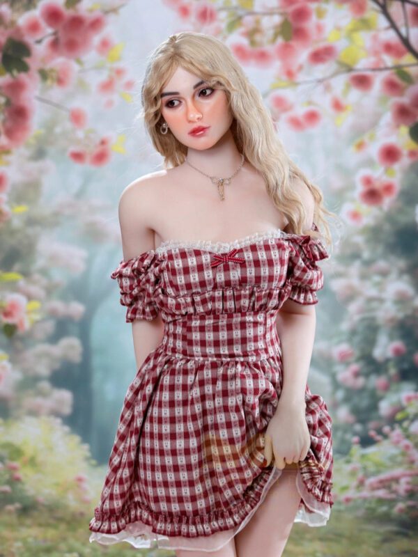 F2356-162cm(5.3ft)/42.5kg A Cup Human Skin Texture Silicone Head TPE Sex Doll｜Irontech Doll - Image 7