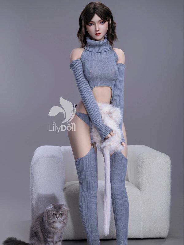 F7573—159cm/5ft2-40kg B Cup TPE Body + Silicone Head Asian Sex Doll | LilyDoll - Image 6