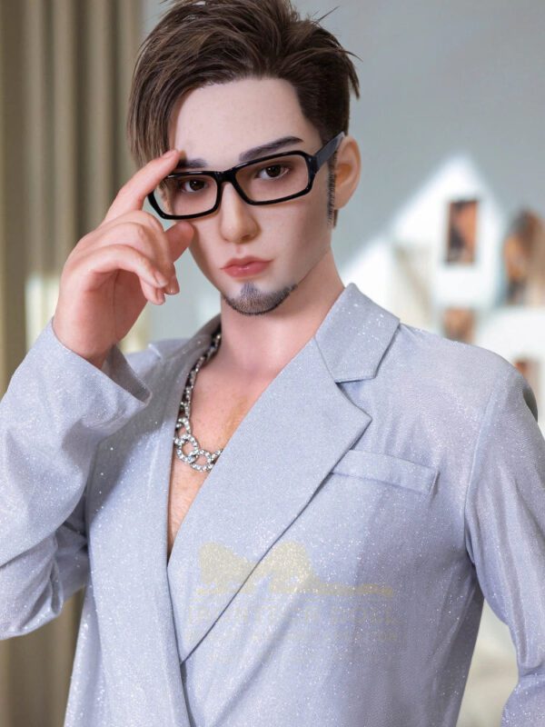 F2376-170cm/5ft7-38kg Silicone Femboy toy masturbator Young Chinese Male Sex Doll | Irontech Doll - Image 11