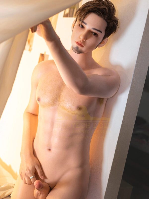 F2376-170cm/5ft7-38kg Silicone Femboy toy masturbator Young Chinese Male Sex Doll | Irontech Doll - Image 8