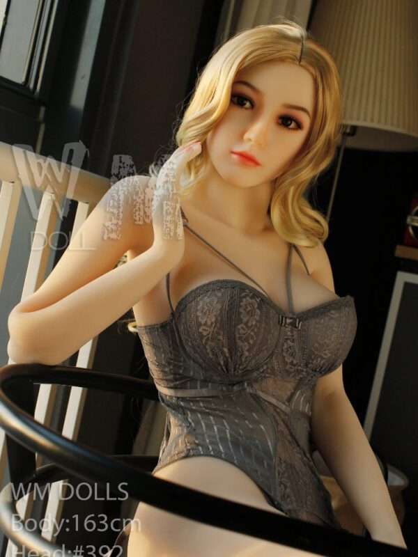 F4289-163cm(5ft3)-34kg C Cup Blonde TPE Sex Doll｜WM Doll - Image 4