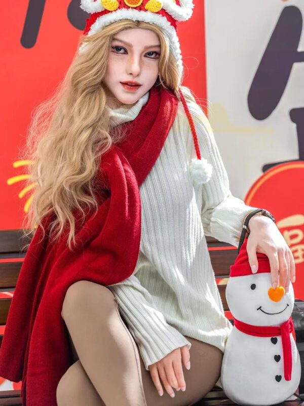 F2283-163cm(5.3ft) B Cup S31 Happy New Year AI Sex Doll｜Irontech Doll