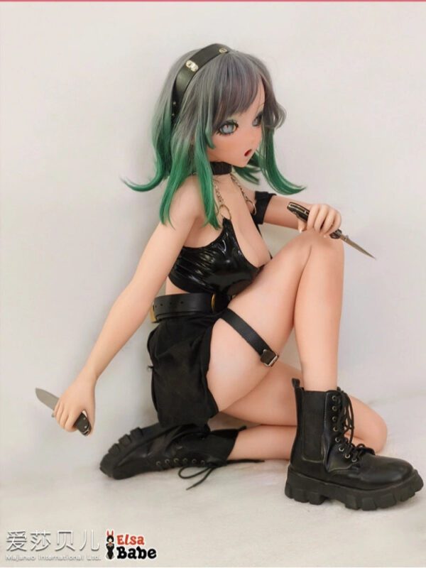 F8013-150cm/5ft-27.5kg Silicone  Anime Hentai Sex Doll | Elsa Babe - Image 5