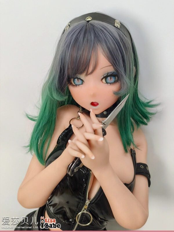 F8013-150cm/5ft-27.5kg Silicone  Anime Hentai Sex Doll | Elsa Babe - Image 2