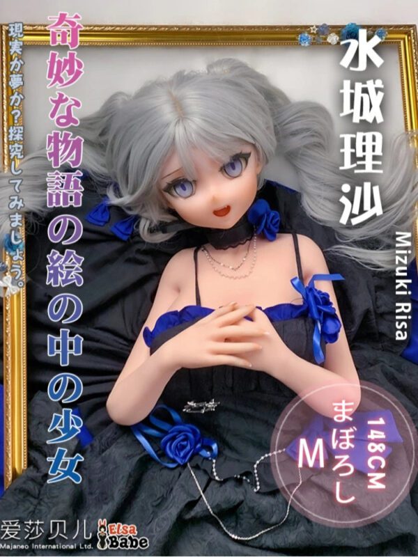 F8019-150cm/5ft-27.5kg Silicone  Anime Hentai Sex Doll | Elsa Babe