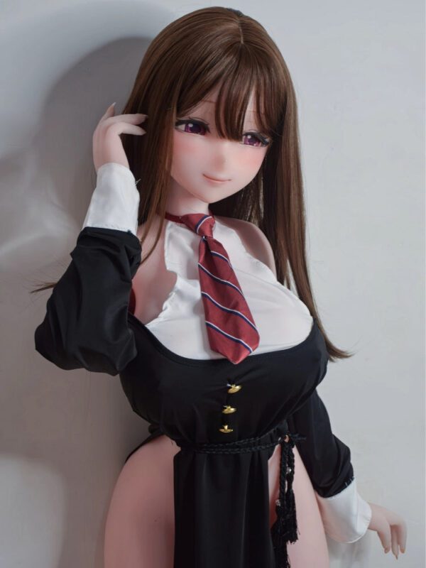 F5587-150cm/5ft-27.5kg  mini Anime Silicone Sex Doll | Elsa Babe - Image 7
