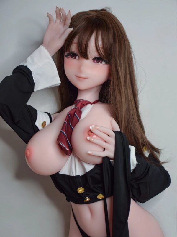 F5587-150cm/5ft-27.5kg  mini Anime Silicone Sex Doll | Elsa Babe - Image 6