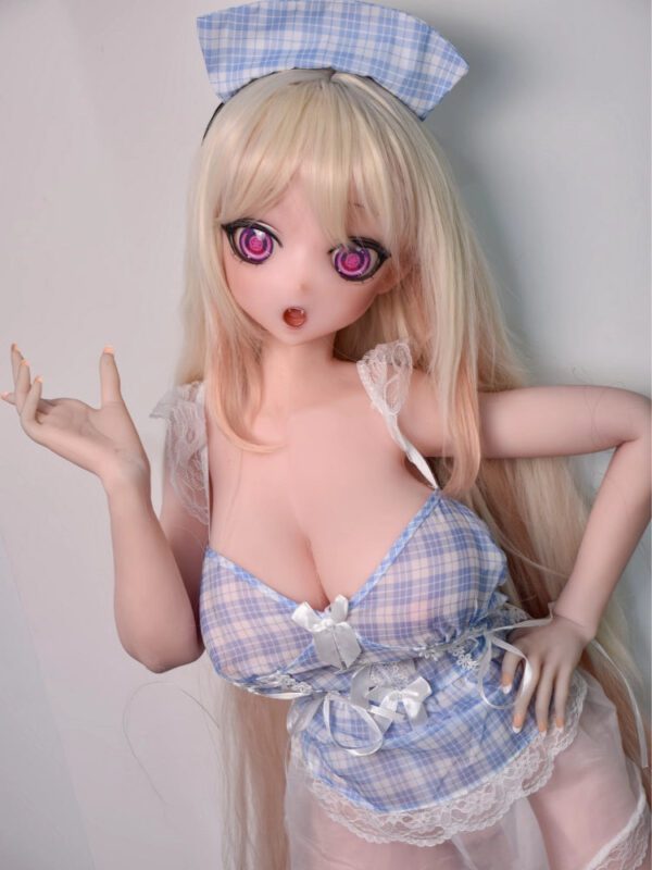 F5595-150cm/5ft-27.5kg  Anime japanese Silicone Sex Doll | Elsa Babe - Image 2