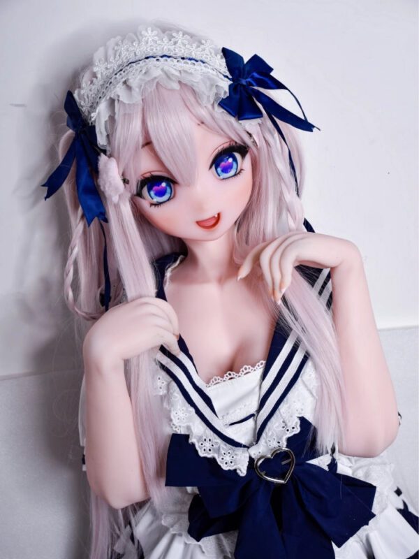 F8108-150cm/5ft-27.5kg Mini Anime Silicone Sex Doll | Elsa Babe - Image 13