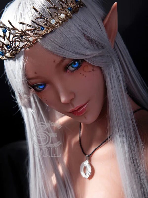 F852—150cm/4ft9-27kg Amanda E Cup Fansty Dark TPE Elf Anime Sex Doll | SE Doll - Image 8