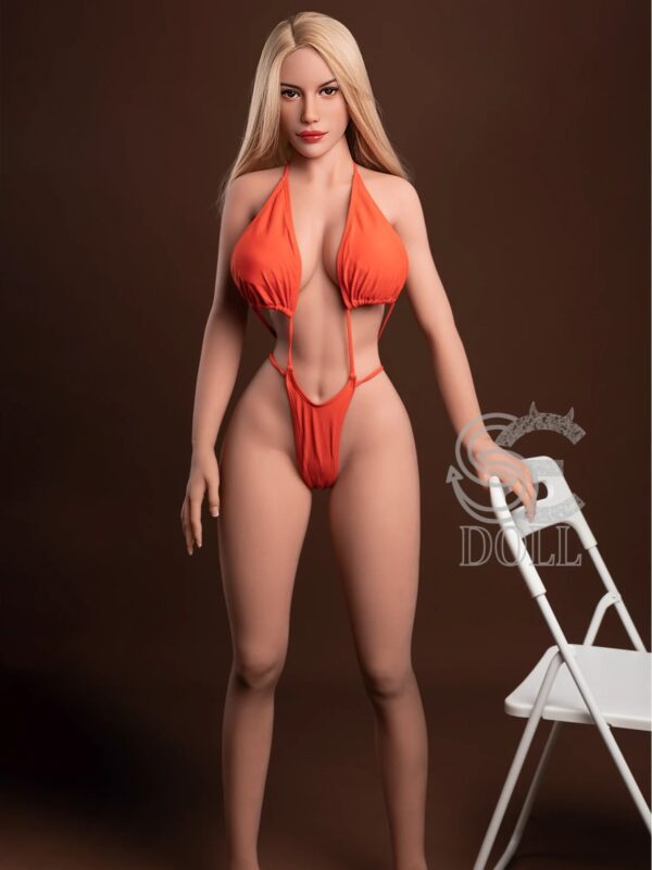 F3704-161cm(5.3ft)-35kg Janice F Cup TPE Blonde Swimsuit European Woman Love Doll｜SE Doll - Image 5