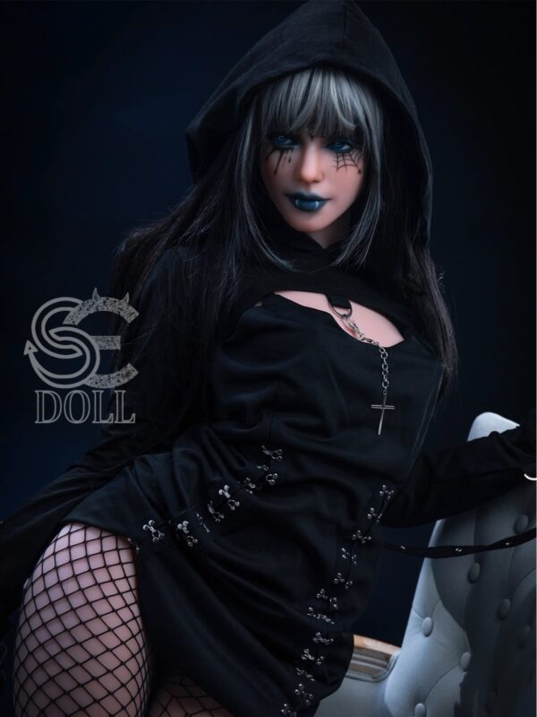 F3737-166cm(5ft5)-34.5kg Heloise C Cup TPE Fantasy Anime Dark Girl Sex Dolls|SE Doll - Image 6