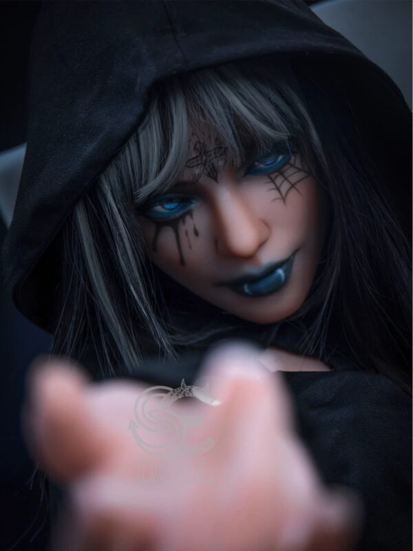 F3737-166cm(5ft5)-34.5kg Heloise C Cup TPE Fantasy Anime Dark Girl Sex Dolls|SE Doll - Image 7