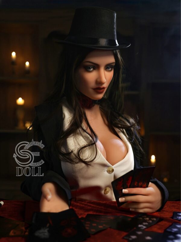 F2178- 161cm(5.3ft)-35kg Natalie F Cup TPE European Magician Curved Love Doll｜SE Doll - Image 12