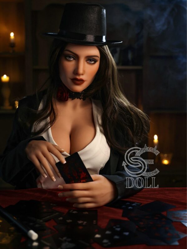F2178- 161cm(5.3ft)-35kg Natalie F Cup TPE European Magician Curved Love Doll｜SE Doll - Image 14