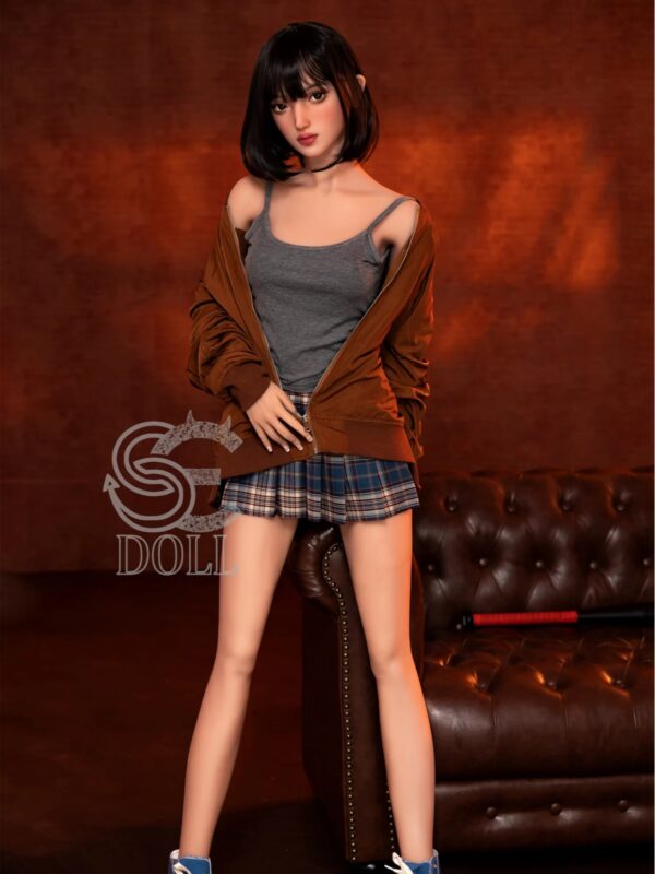 F4723-166cm(5ft5)-34.5kg Avery.A C Cup TPE Japanese Small Breasted Lolita Chinese Sex Dolls | SE Doll - Image 9