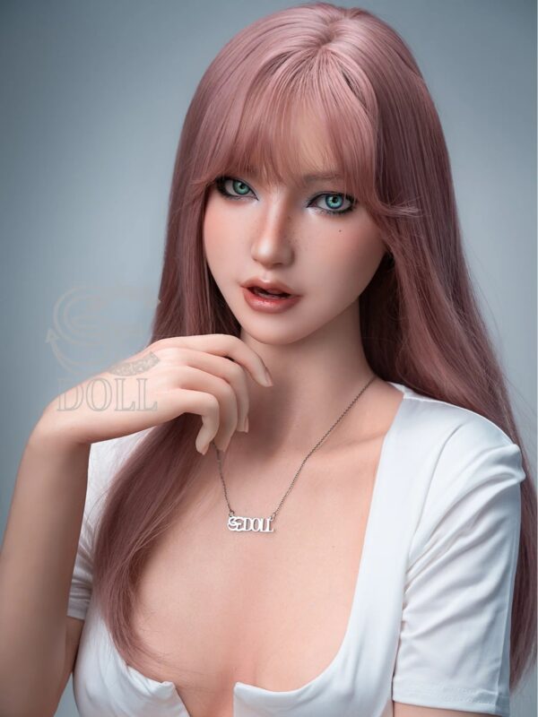 F4831-T160cm(5ft2)-27kg Bridget.D B Cup Small Tits Anime Silicone Asian Sex doll | SE Doll - Image 8