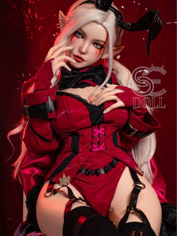 F5686-155cm(5ft1)-23kg Aryana.A E Cup Silicone Anime Big Breasted AI Alien Sex Doll | SE Doll - Image 5