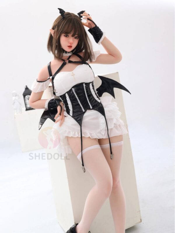 F6014—150cm/4ft9-38kg B Cup Asian Silicone Head TPE Body Sex Doll | SHEDOLL - Image 14