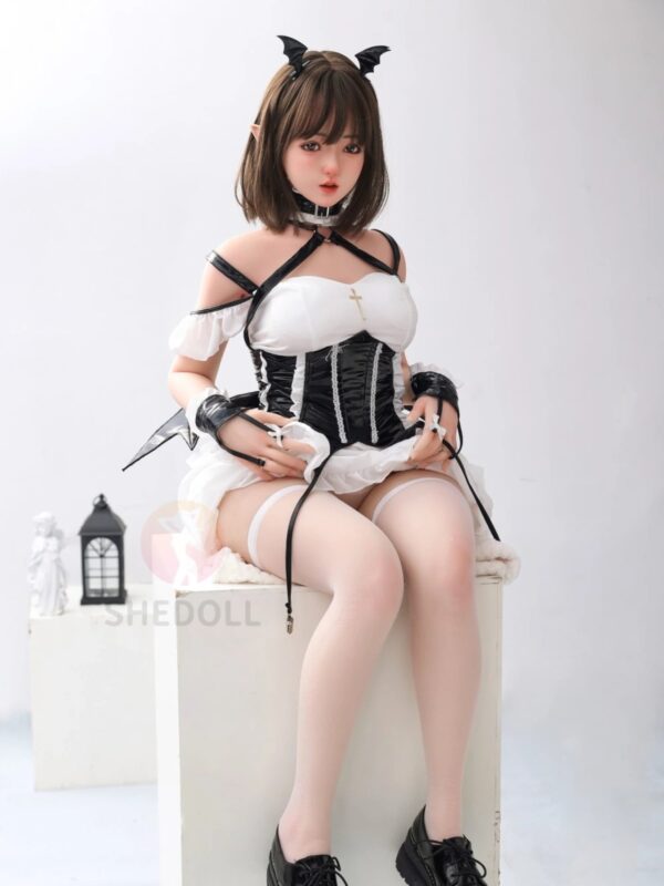 F6014—150cm/4ft9-38kg B Cup Asian Silicone Head TPE Body Sex Doll | SHEDOLL - Image 15