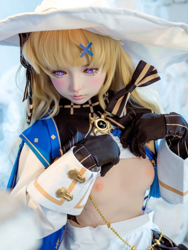 F6095—152cm/5ft-33kg A Cup Asian ROS Silicone Head TPE Body Sex Doll | SHEDOLL - Image 3