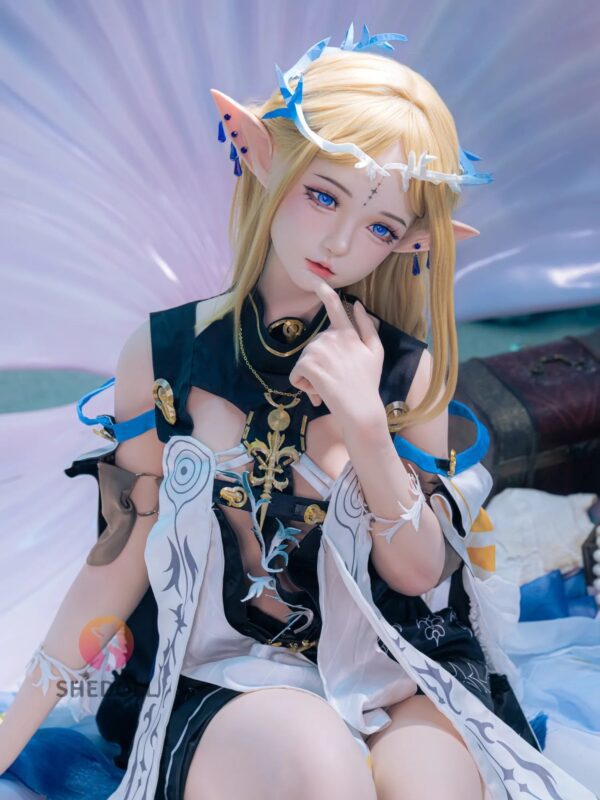 F6090—152cm/5ft-38kg A Cup Asian ROS Silicone Sex Doll | SHEDOLL - Image 10
